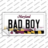 Bad Boy Maryland Novelty Sticker Decal