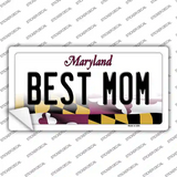 Best Mom Maryland Novelty Sticker Decal