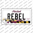 Rebel Maryland Novelty Sticker Decal