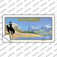 Wyoming Blank Novelty Sticker Decal