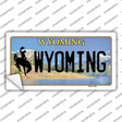 Wyoming Novelty Sticker Decal