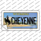Cheyenne Wyoming Novelty Sticker Decal