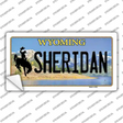 Sheridan Wyoming Novelty Sticker Decal