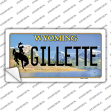 Gillette Wyoming Novelty Sticker Decal