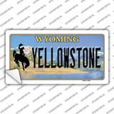 Yellowstone Wyoming Novelty Sticker Decal
