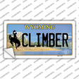 Climber Wyoming Novelty Sticker Decal