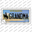 Grandma Wyoming Novelty Sticker Decal
