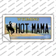 Hot Mama Wyoming Novelty Sticker Decal