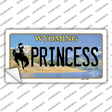 Princess Wyoming Novelty Sticker Decal