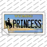 Princess Wyoming Novelty Sticker Decal