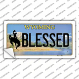 Blessed Wyoming Novelty Sticker Decal