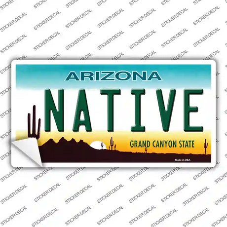 Native Arizona Novelty Sticker Decal