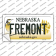 Fremont Nebraska Novelty Sticker Decal