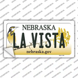 La Vista Nebraska Novelty Sticker Decal