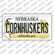 Cornhuskers Nebraska Novelty Sticker Decal