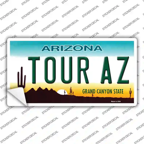 Tour Az Novelty Sticker Decal