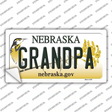 Grandpa Nebraska Novelty Sticker Decal