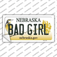 Bad Girl Nebraska Novelty Sticker Decal