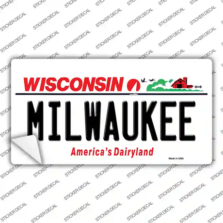 Milwaukee Wisconsin Novelty Sticker Decal