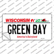 Green Bay Wisconsin Novelty Sticker Decal