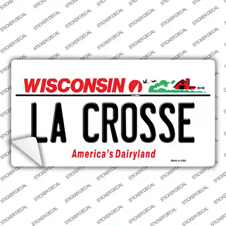 La Crosse Wisconsin Novelty Sticker Decal