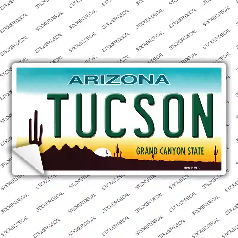 Tucson Arizona Novelty Sticker Decal
