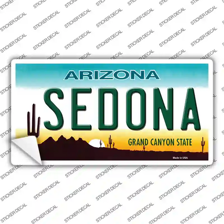 Sedona Arizona Novelty Sticker Decal