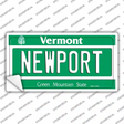 Newport Vermont Novelty Sticker Decal