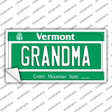 Grandma Vermont Novelty Sticker Decal
