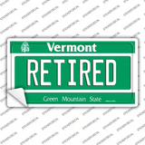 Retired Vermont Novelty Sticker Decal
