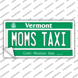 Moms Taxi Vermont Novelty Sticker Decal
