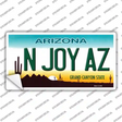 N Joy Arizona Novelty Sticker Decal