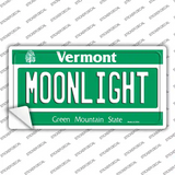 Moonlight Vermont Novelty Sticker Decal