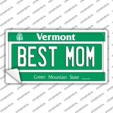 Best Mom Vermont Novelty Sticker Decal