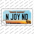 N Joy ND North Dakota Novelty Sticker Decal