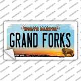 Grand Forks North Dakota Novelty Sticker Decal