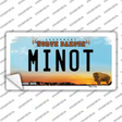 Minot North Dakota Novelty Sticker Decal