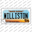 Williston North Dakota Novelty Sticker Decal