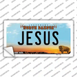 Jesus North Dakota Novelty Sticker Decal