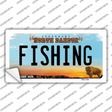 Fishing North Dakota Novelty Sticker Decal