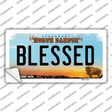 Blessed North Dakota Novelty Sticker Decal