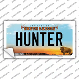 Hunter North Dakota Novelty Sticker Decal