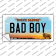 Bad Boy North Dakota Novelty Sticker Decal