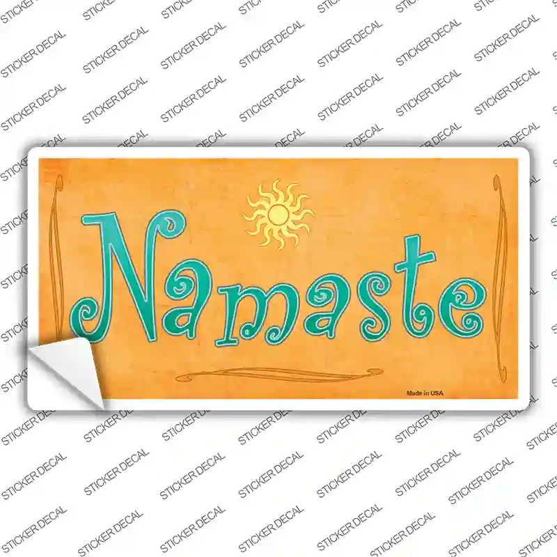 Namaste Novelty Sticker Decal