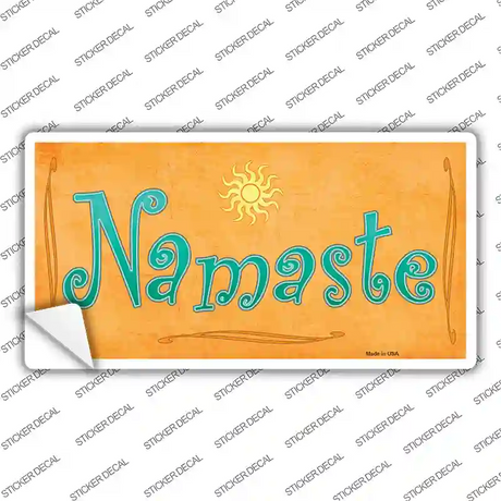 Namaste Novelty Sticker Decal