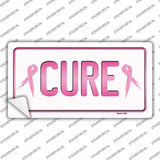 Cure Novelty Sticker Decal