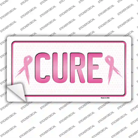 Cure Novelty Sticker Decal
