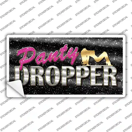 Panty Dropper Novelty Sticker Decal