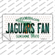Jaguars Fan Florida Novelty Sticker Decal