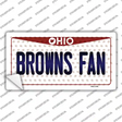 Browns Fan Ohio Novelty Sticker Decal